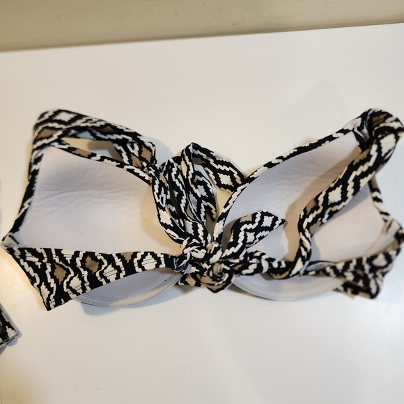 LA BLANCA 2 piece swimmer bikini set Fits M/L - Picture 6 of 13